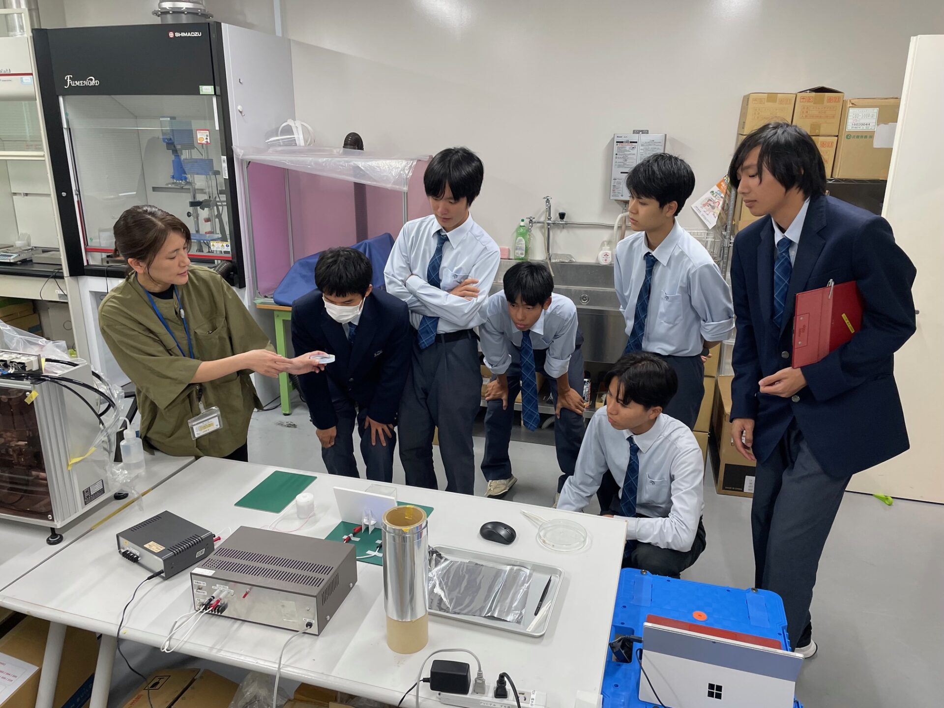 《長野県飯田OIDE長姫高等学校の生徒さんが来社されました。》