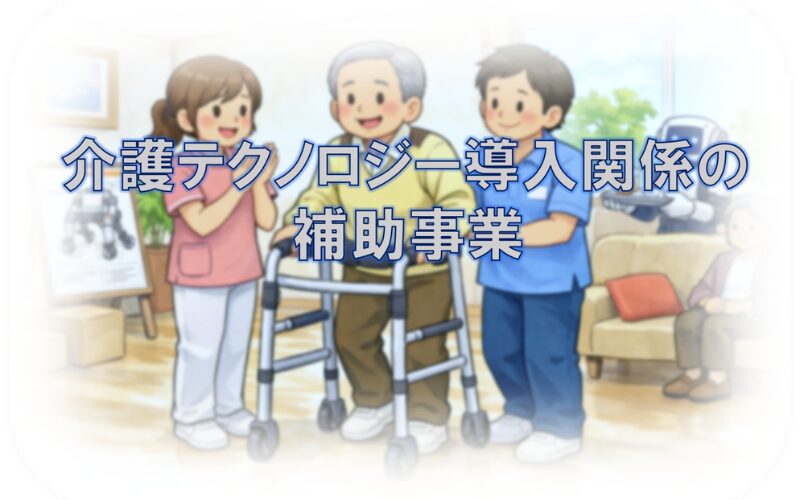 《介護テクノロジー導入支援補助金》募集についてお知らせ